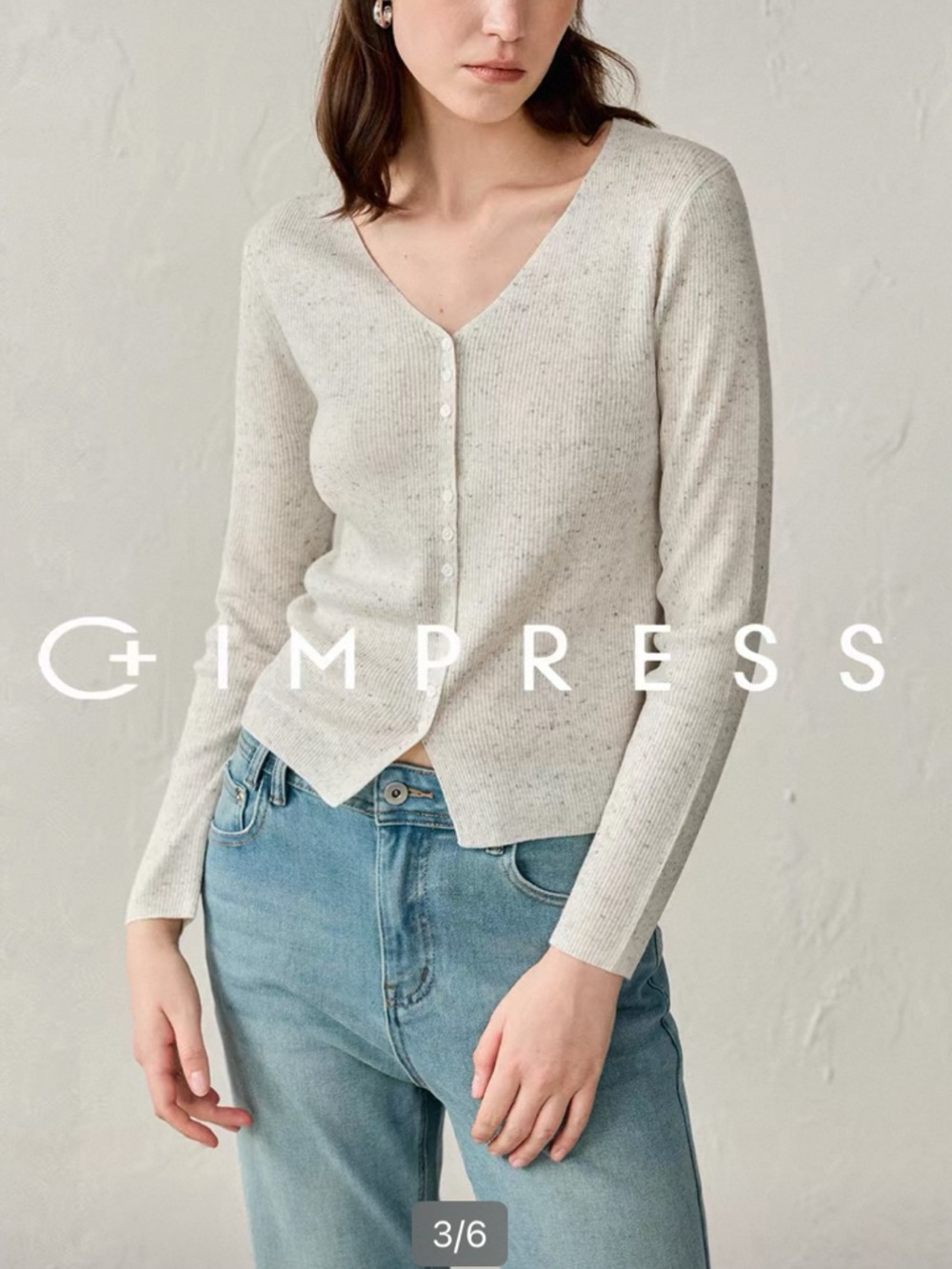 Brand new Linen-Wool Blend Knit Cardigan in 2 Colors